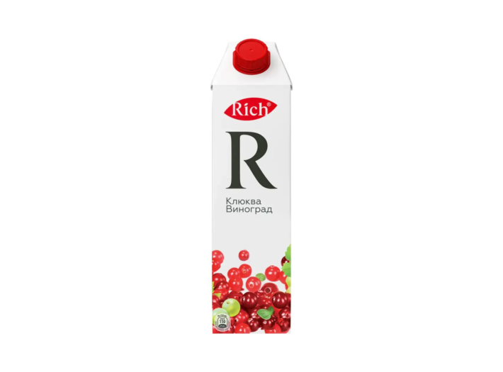 Морс Rich Клюква, виноград