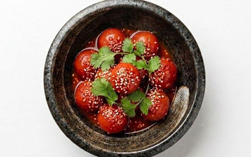 Маринованные черри кимчи