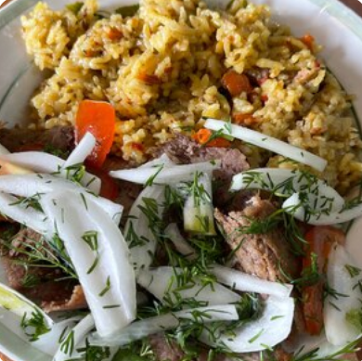 Плов с курицей