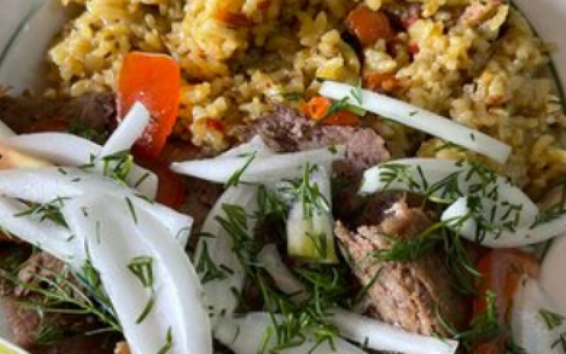Плов с курицей