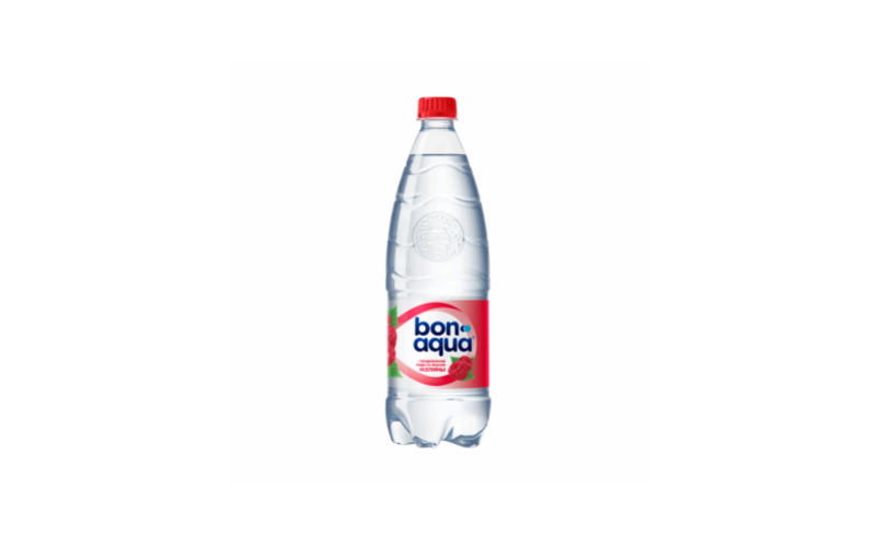 Вода сильногазированная «Bonaqua» со вкусом малины