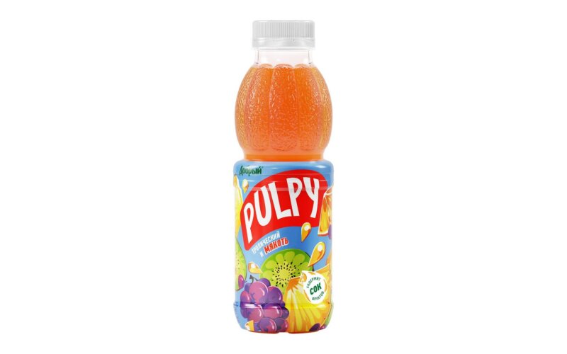 Сок Pulpy «Тропический и мякоть»