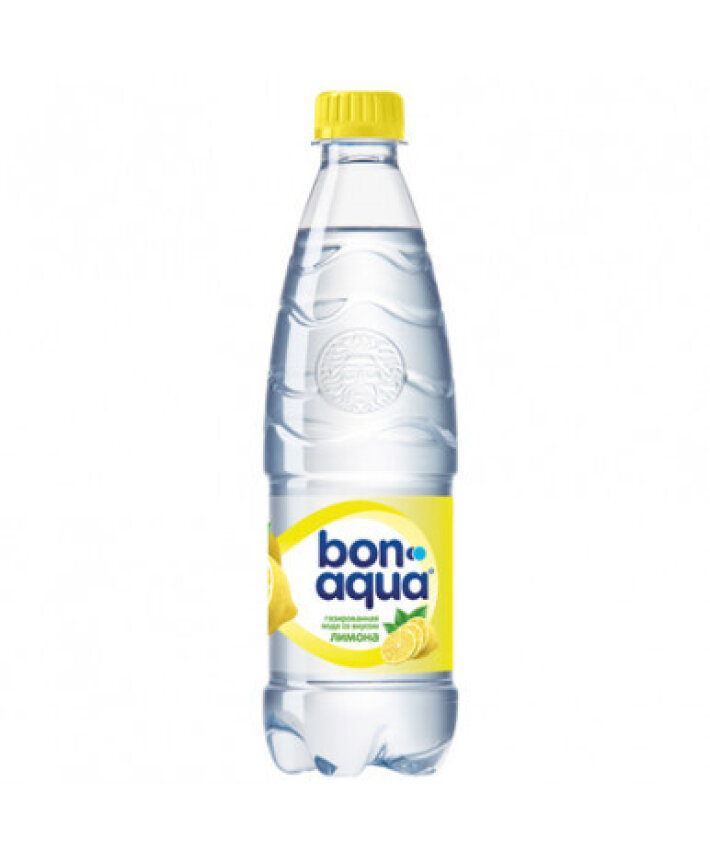 Вода сильногазированная «Bonaqua» со вкусом лимона