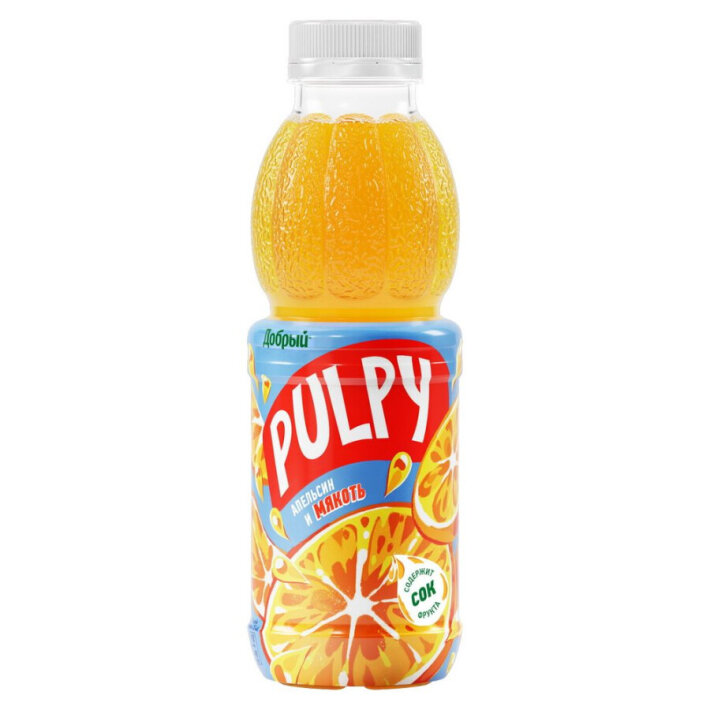 Сок Pulpy «Апельсин и мякоть»