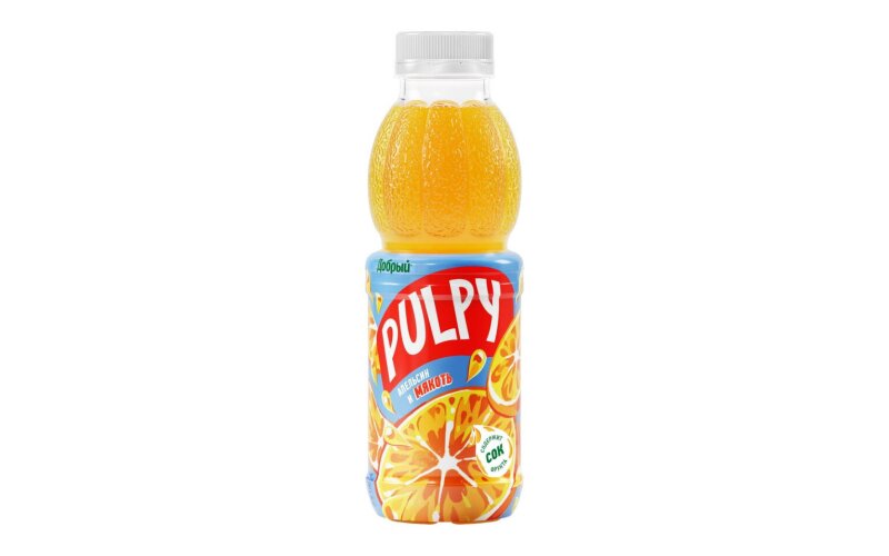 Сок Pulpy «Апельсин и мякоть»