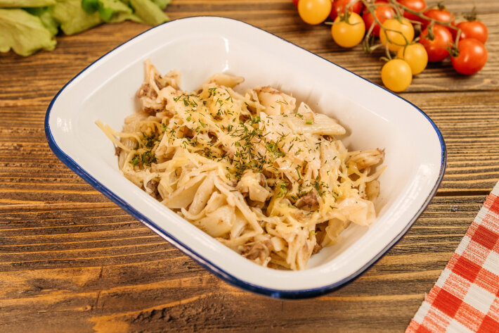 Макароны «По-флотски»