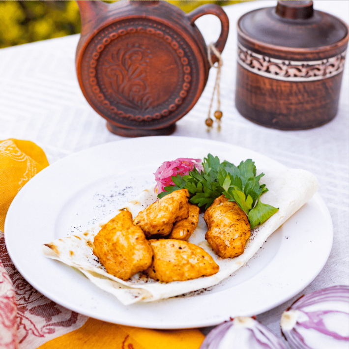 Шашлык из курицы