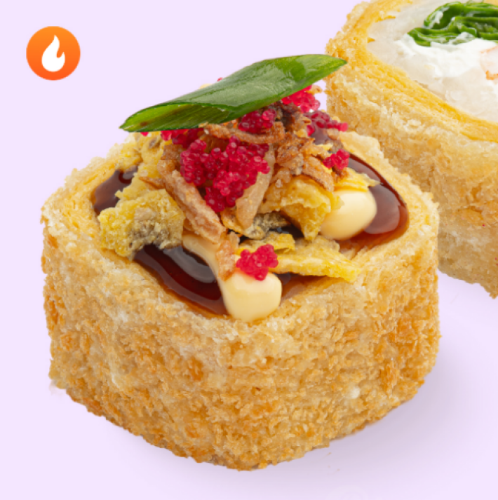 Ролл «Пылкая креветка»
