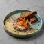 Тартар из говядины с ржаными гренками