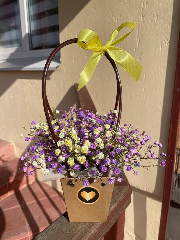 Композиция из гипсофилы