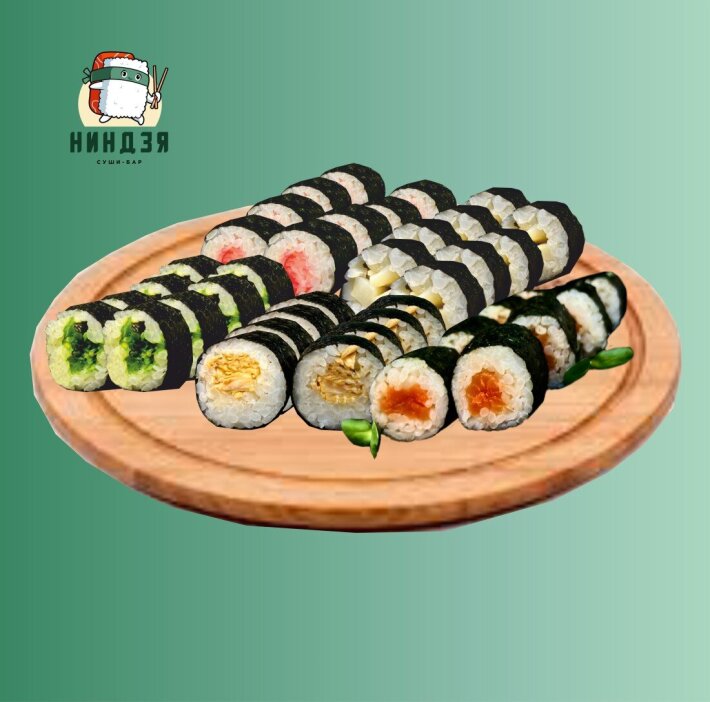 Маки микс 40 шт.