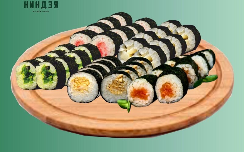 Маки микс 40 шт.