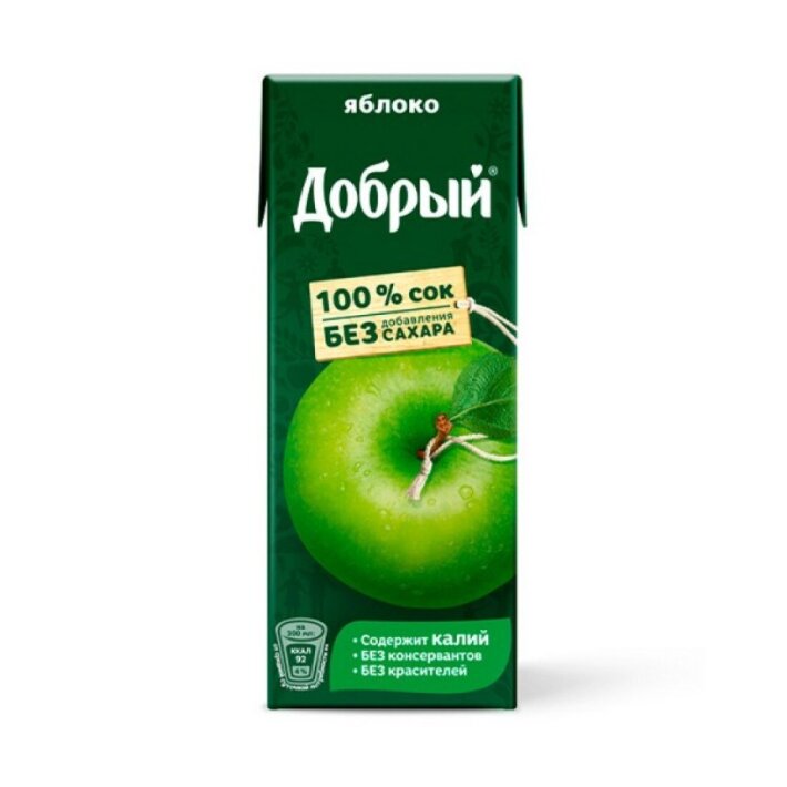Сок добрый яблоко