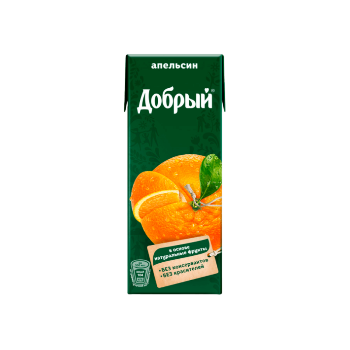 Сок добрый апельсин