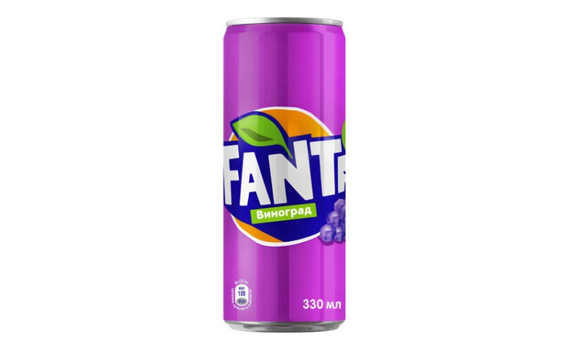 Напиток газированный «Fanta виноград» ж/б