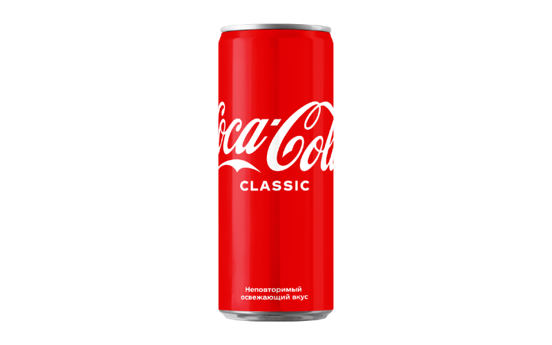 Напиток газированный «Coca-Cola» ж/б