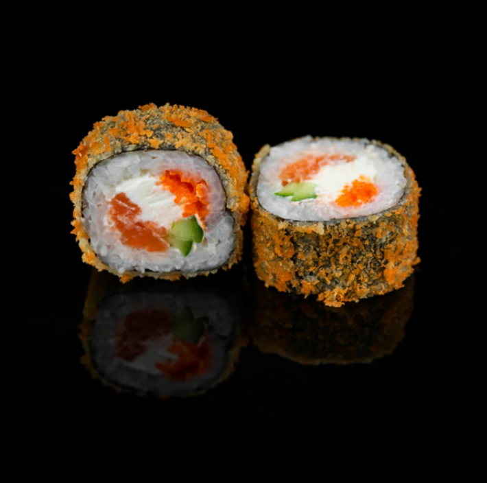 Ролл «Темпура с лососем»