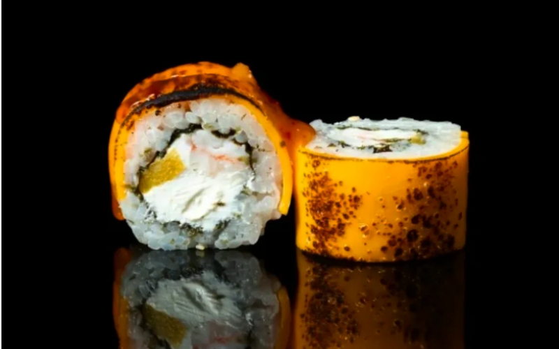 Ролл «Чеддер с креветками»