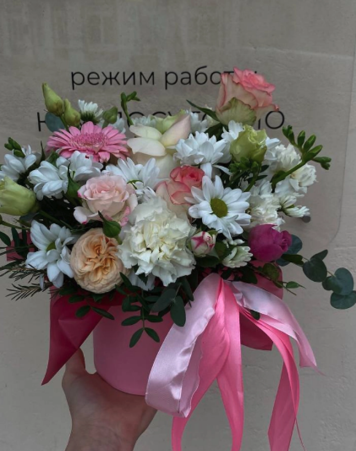 Шляпная коробка сборная