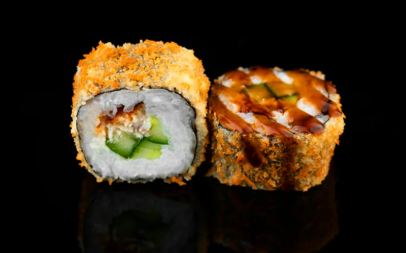 Ролл «Темпура с мидиями»