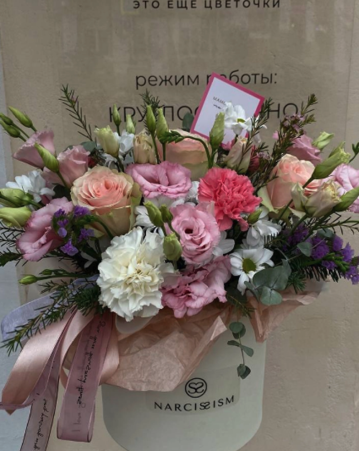 Шляпная коробка сборная авторская