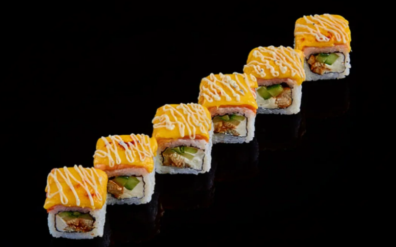 Ролл «Мидии хот»