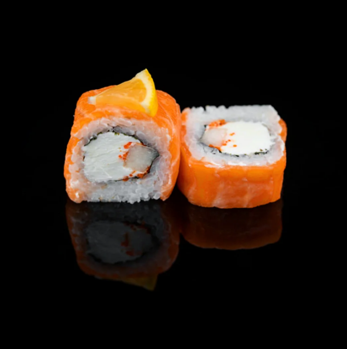 Ролл «Филадельфия с креветками»