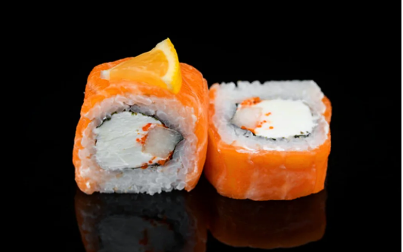 Ролл «Филадельфия с креветками»