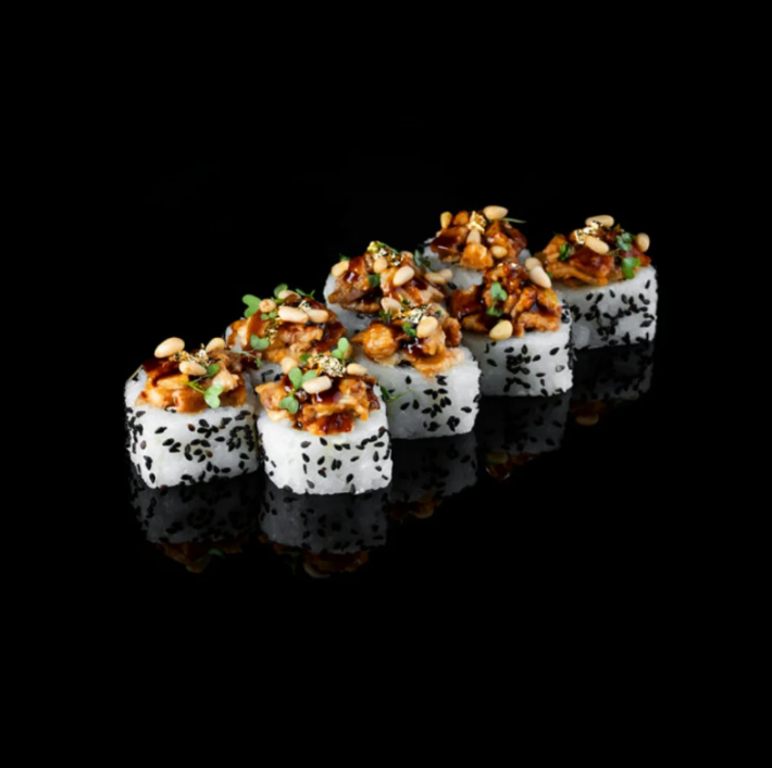 Ролл «Лосось терияки»