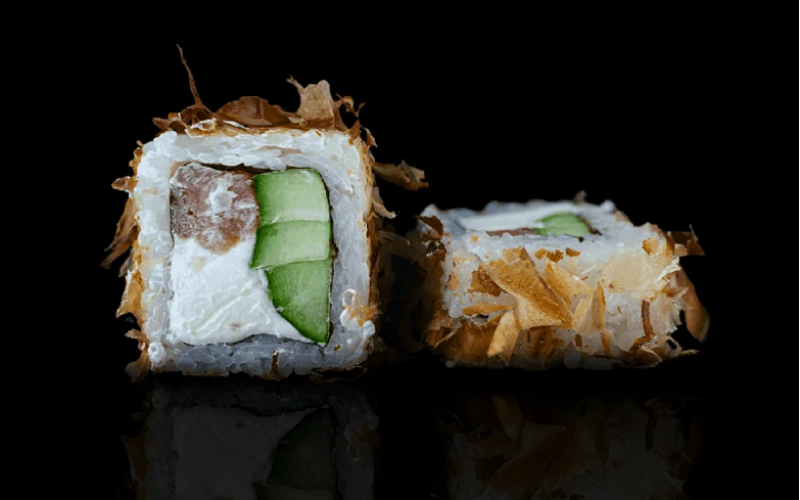 Ролл «Бонито с креветками»