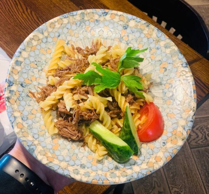 Макароны по-флотски