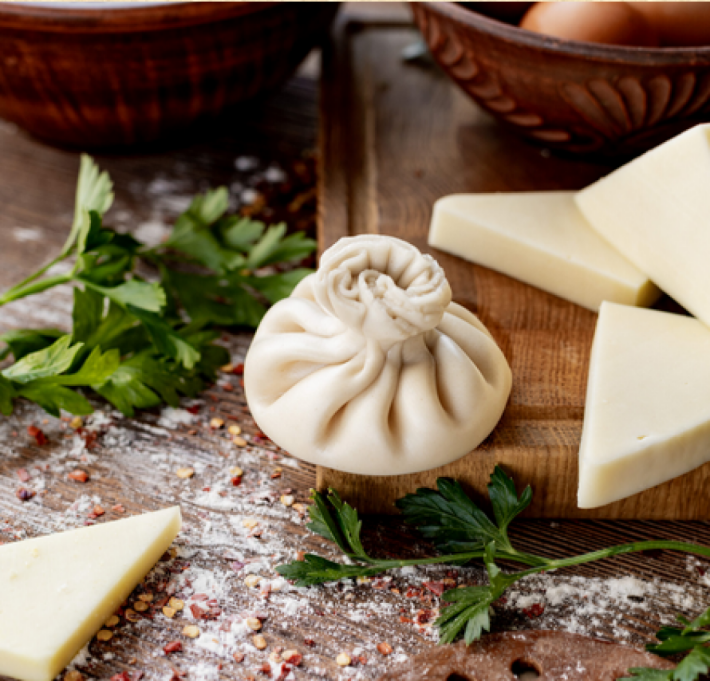 Хинкали с сыром