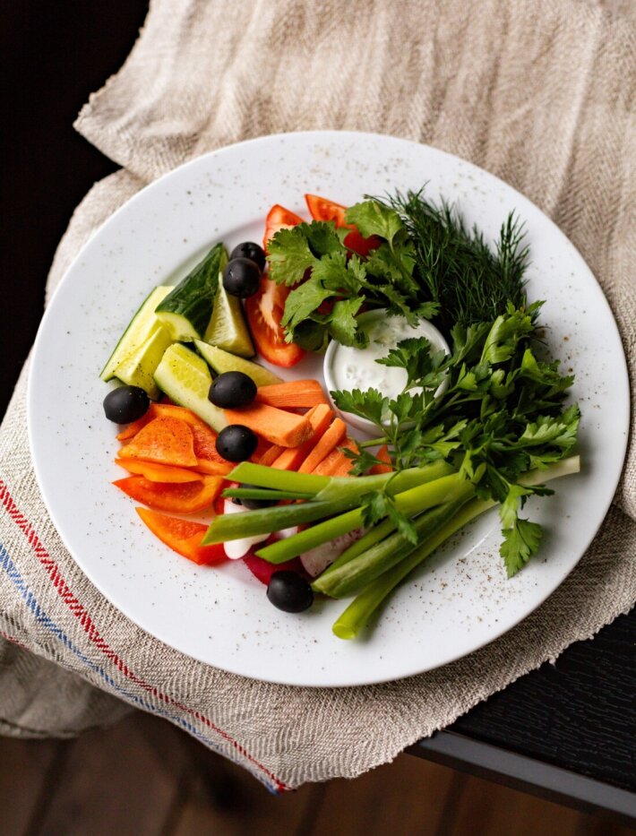 Ассорти овощей и зелени