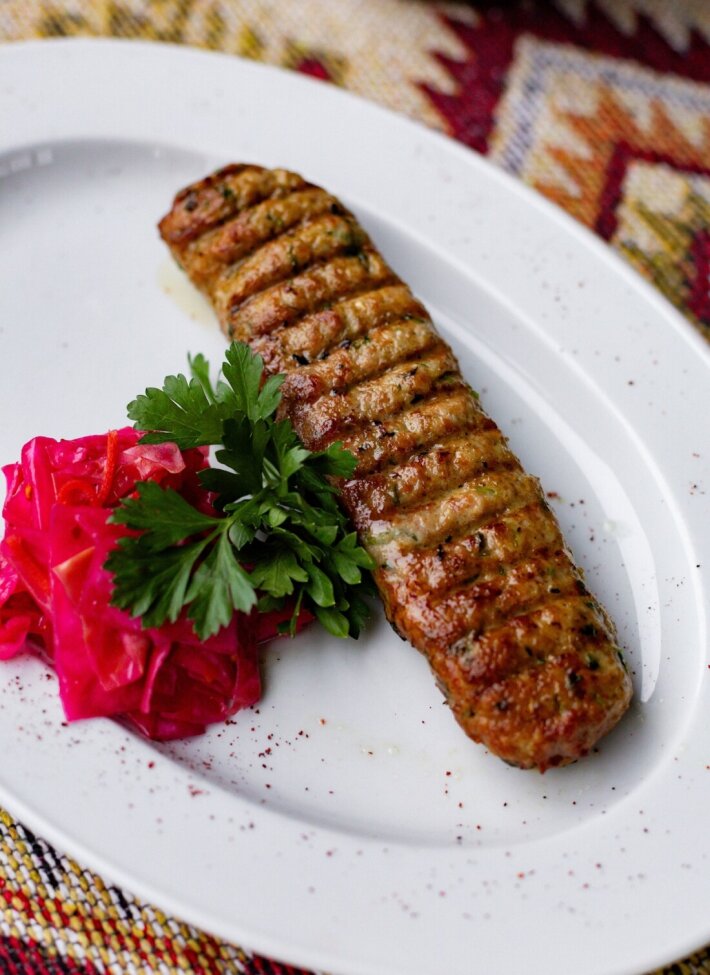 Люля-кебаб из свинины