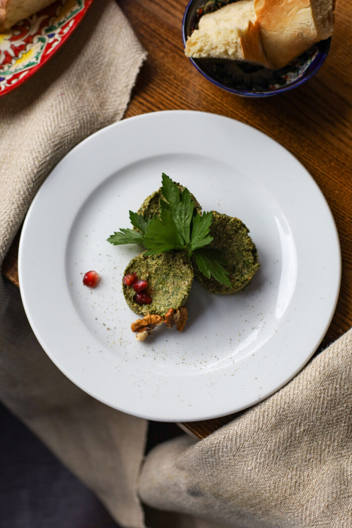 Пхали из шпината