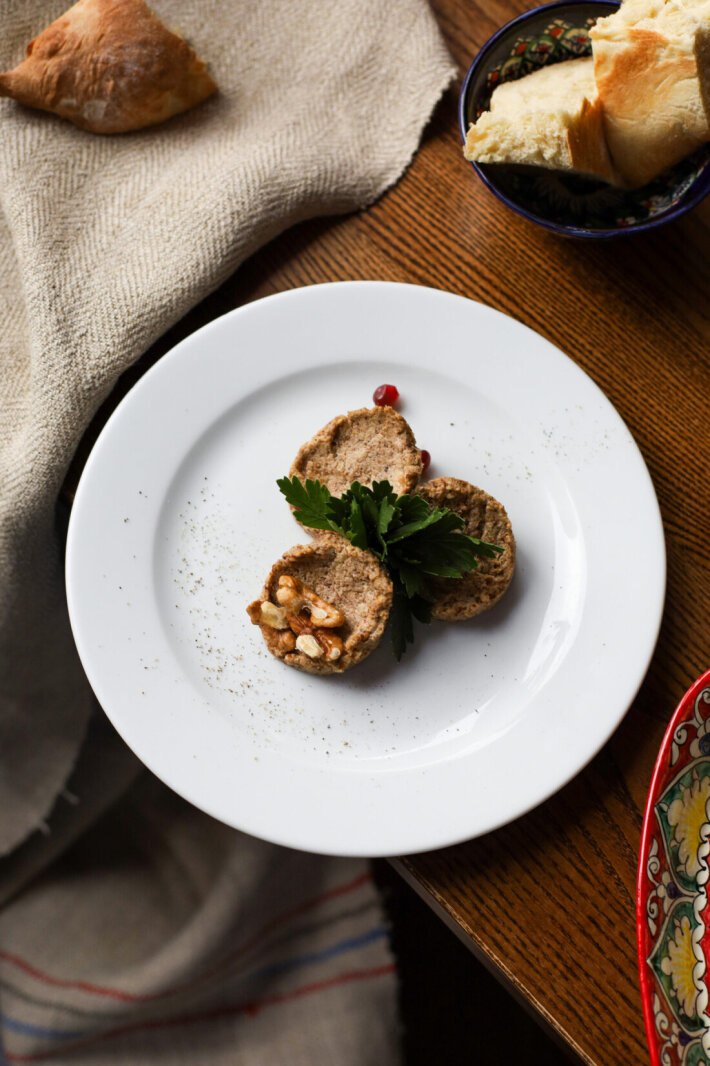 Пхали из баклажанов