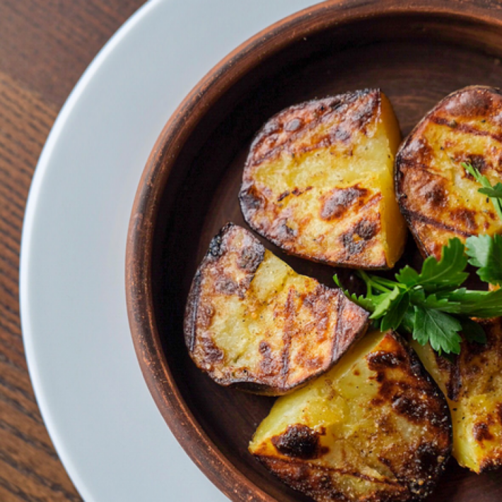 Картофель на мангале