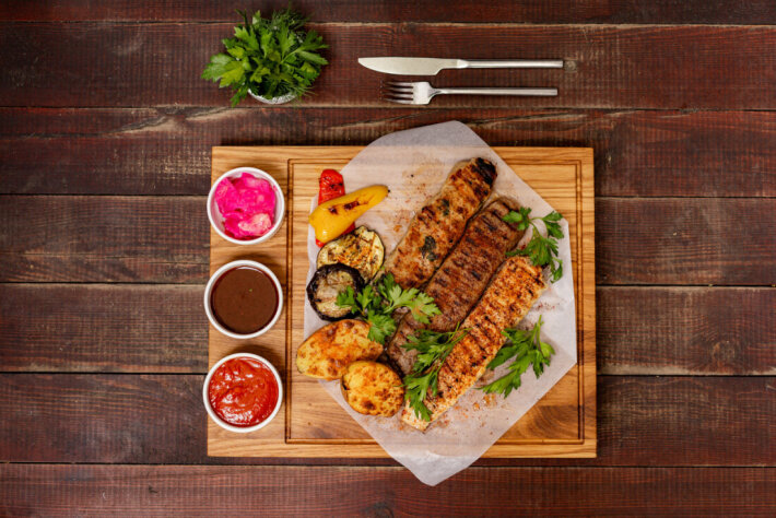 Ассорти кебабов