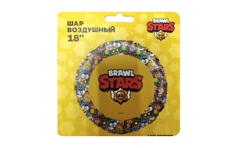 Шар геливый «BRAWL STARS»