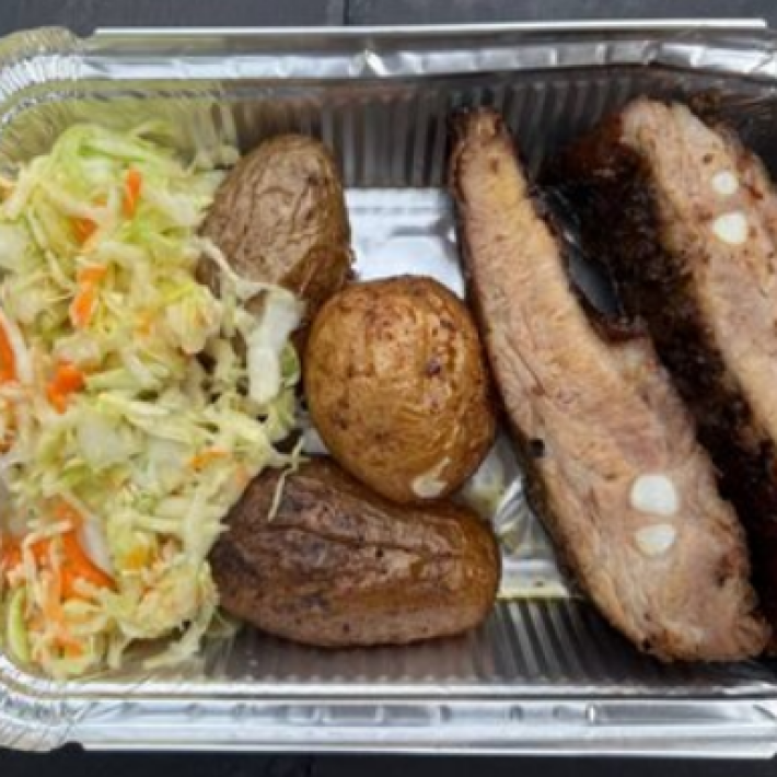 Ланч-бокс с рёбрышками