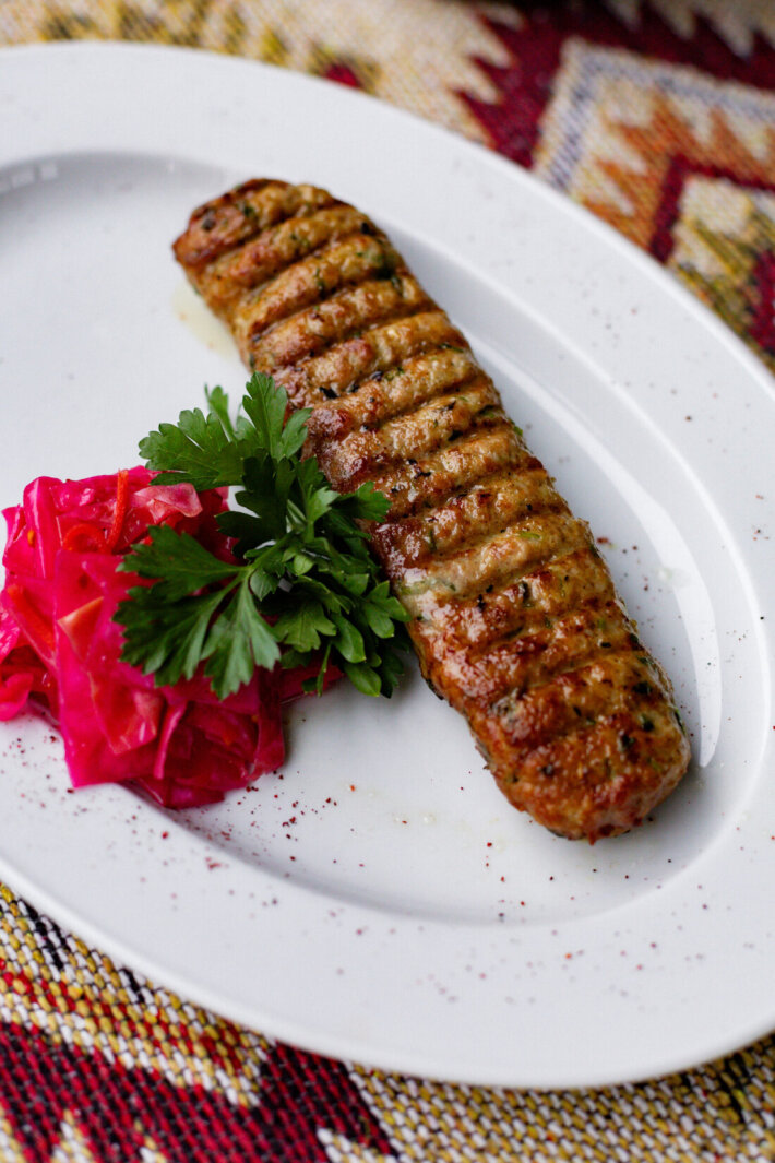 Люля-кебаб из свинины