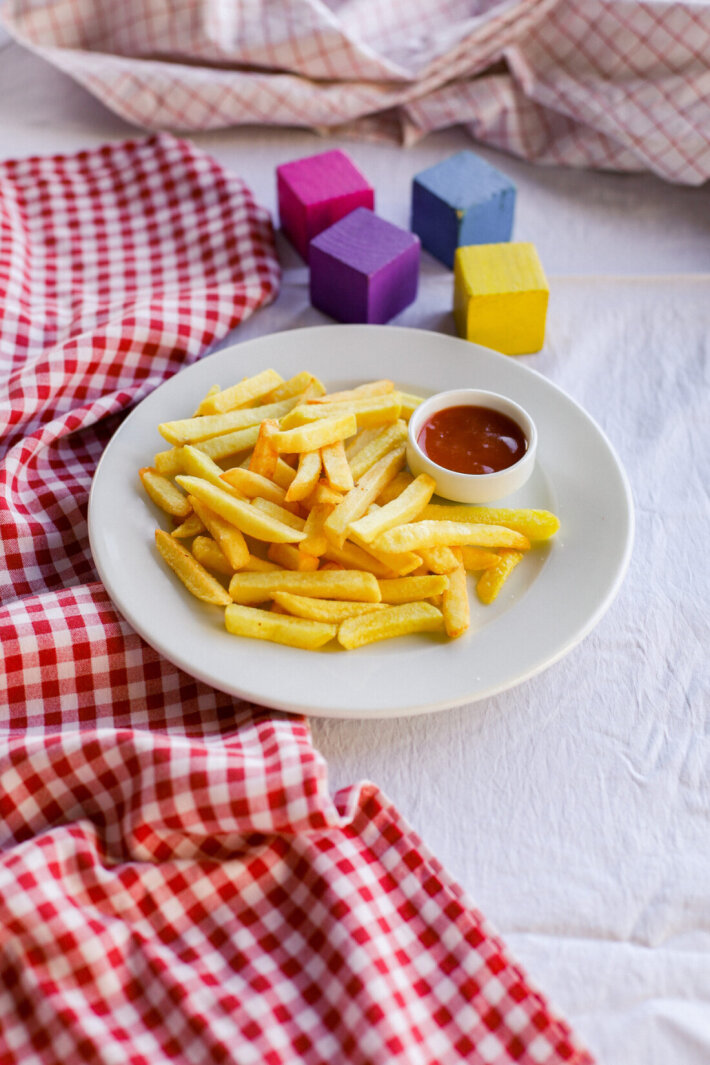 Картошка фри с кетчупом