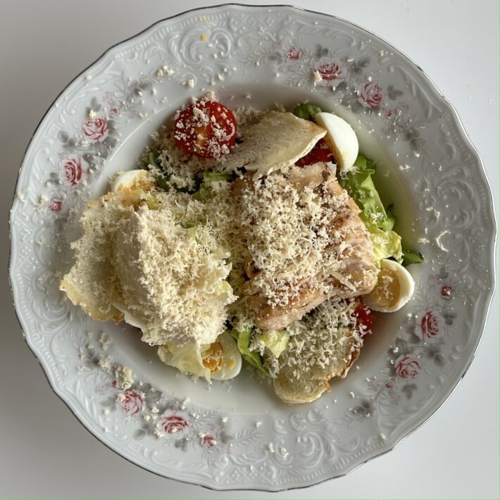 Цезарь с цыпленком