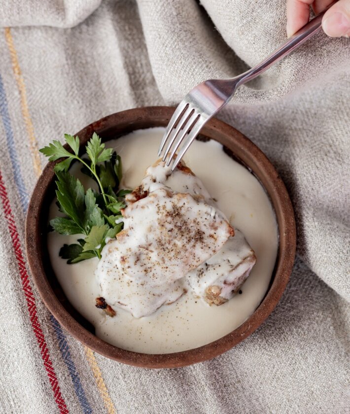 Цыпленок по-чкмерульски