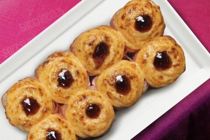 Ролл «Запечённый с лососем»