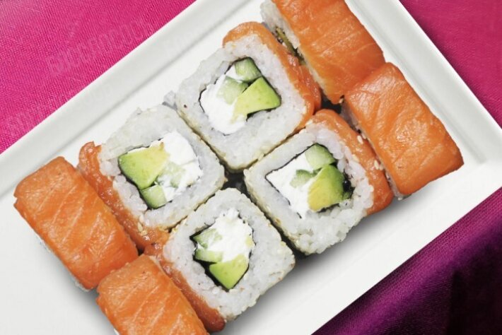 Ролл «Филадельфия гурме»