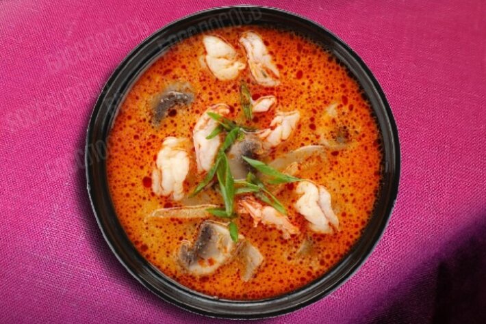 Суп «Том ям» с курицей