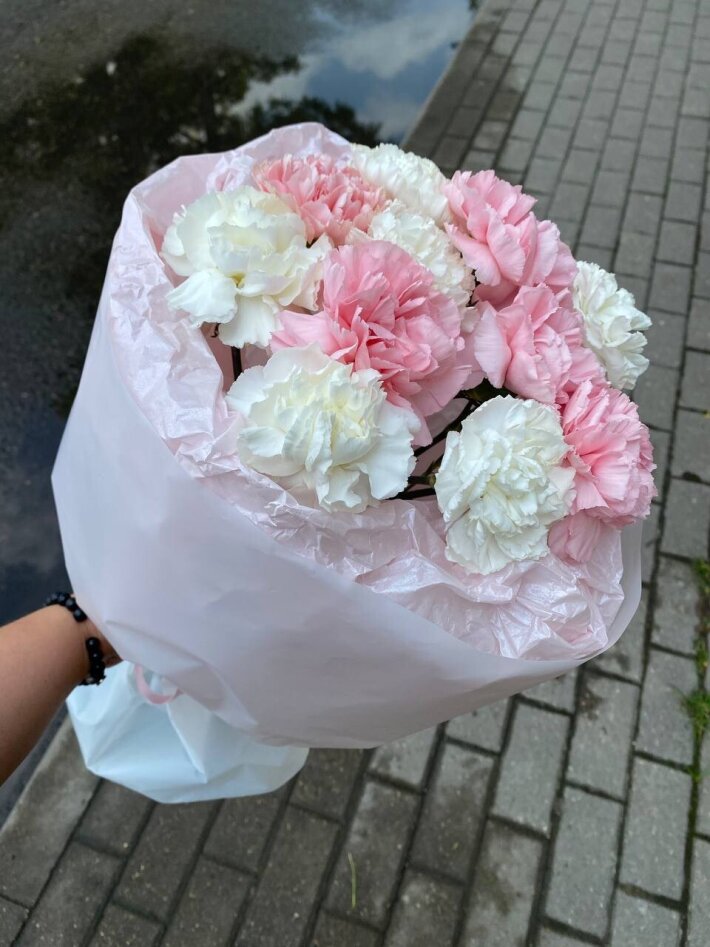 Букет из 11 диантусов