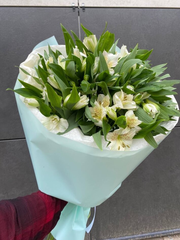 Букет из 11 альстромерий