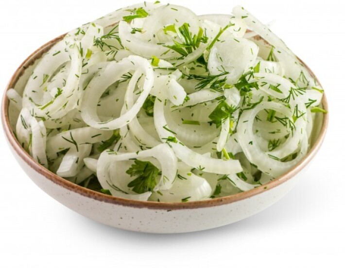 Лук с зеленью